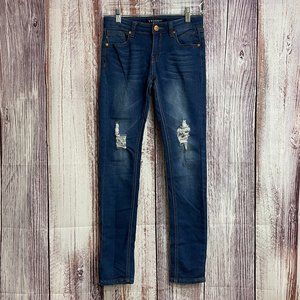 Vigoss Jeans The Thompson Skinny Distressed Girls Size 14 Jeans. #5025